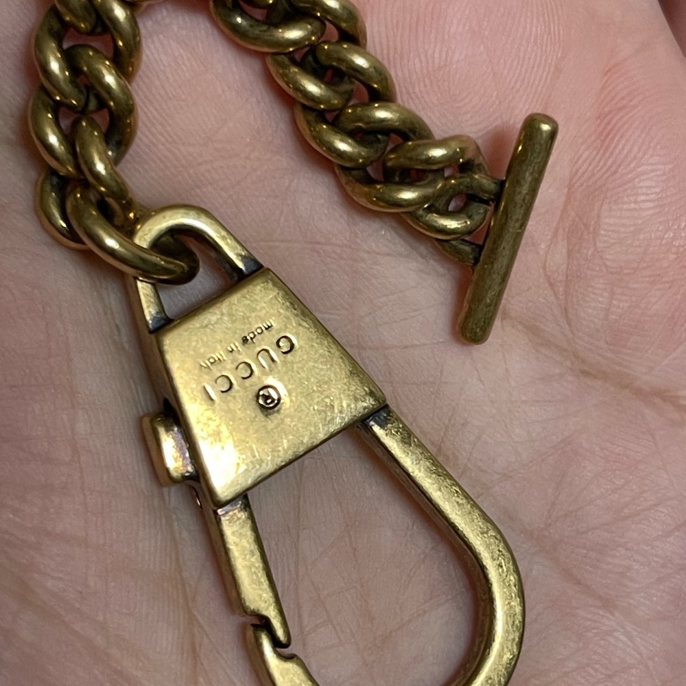 Authentic Gucci key holder chain - Picture 2 of 5